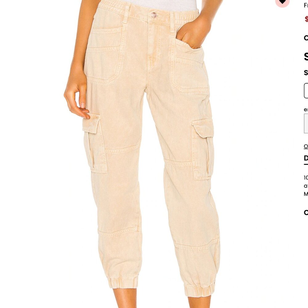 NWT Free people Cargo Jogger pants